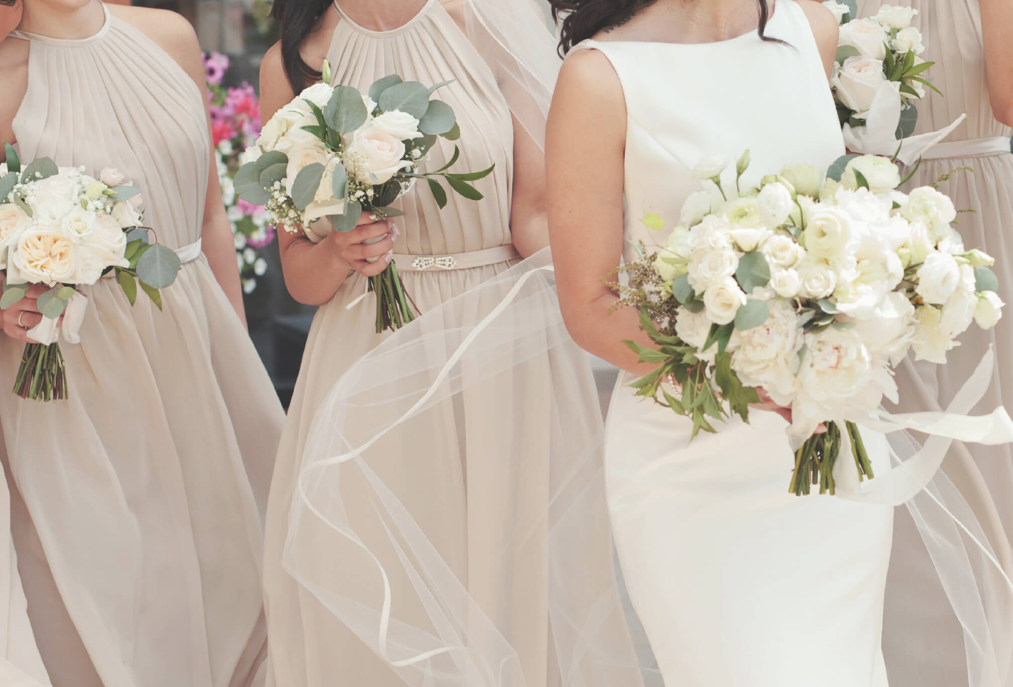 bride bouquet detials