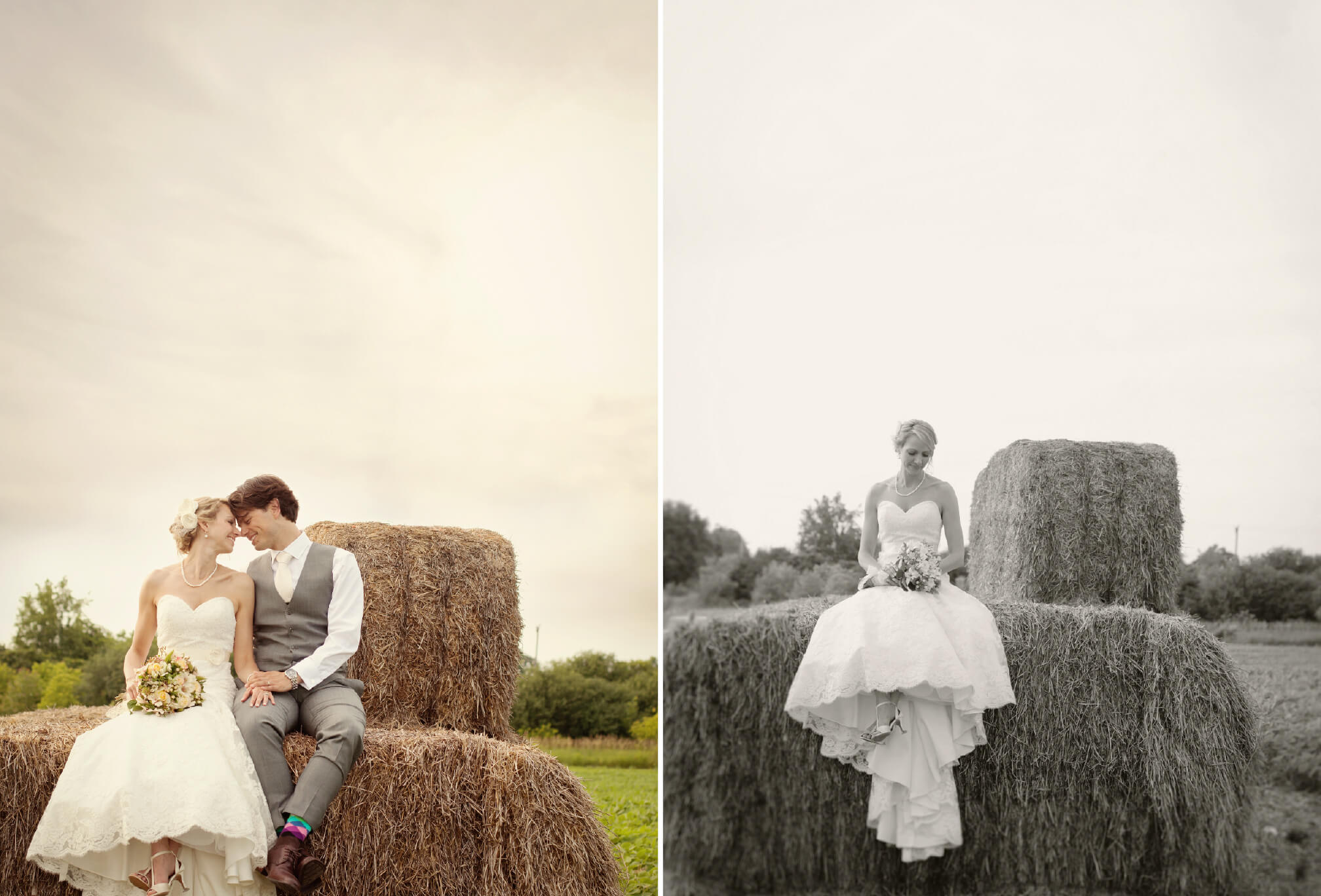 farm wedding details
