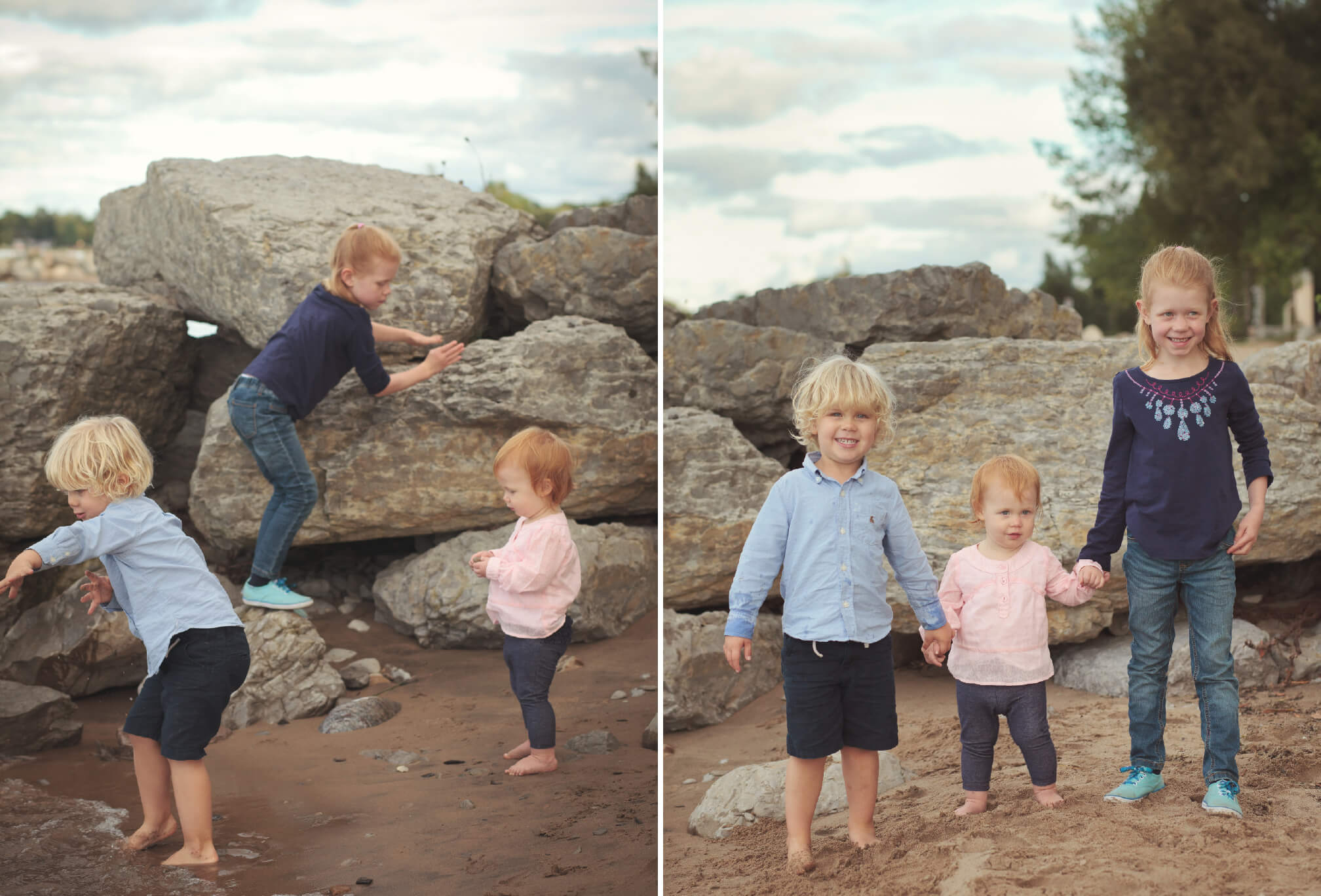 family photos northwinds beach collingwood