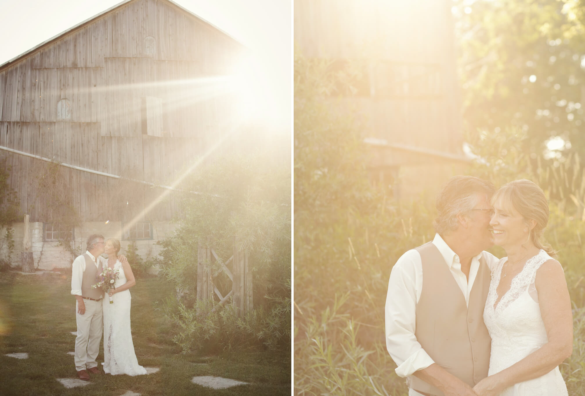 barn wedding photography clarksburg ontario
