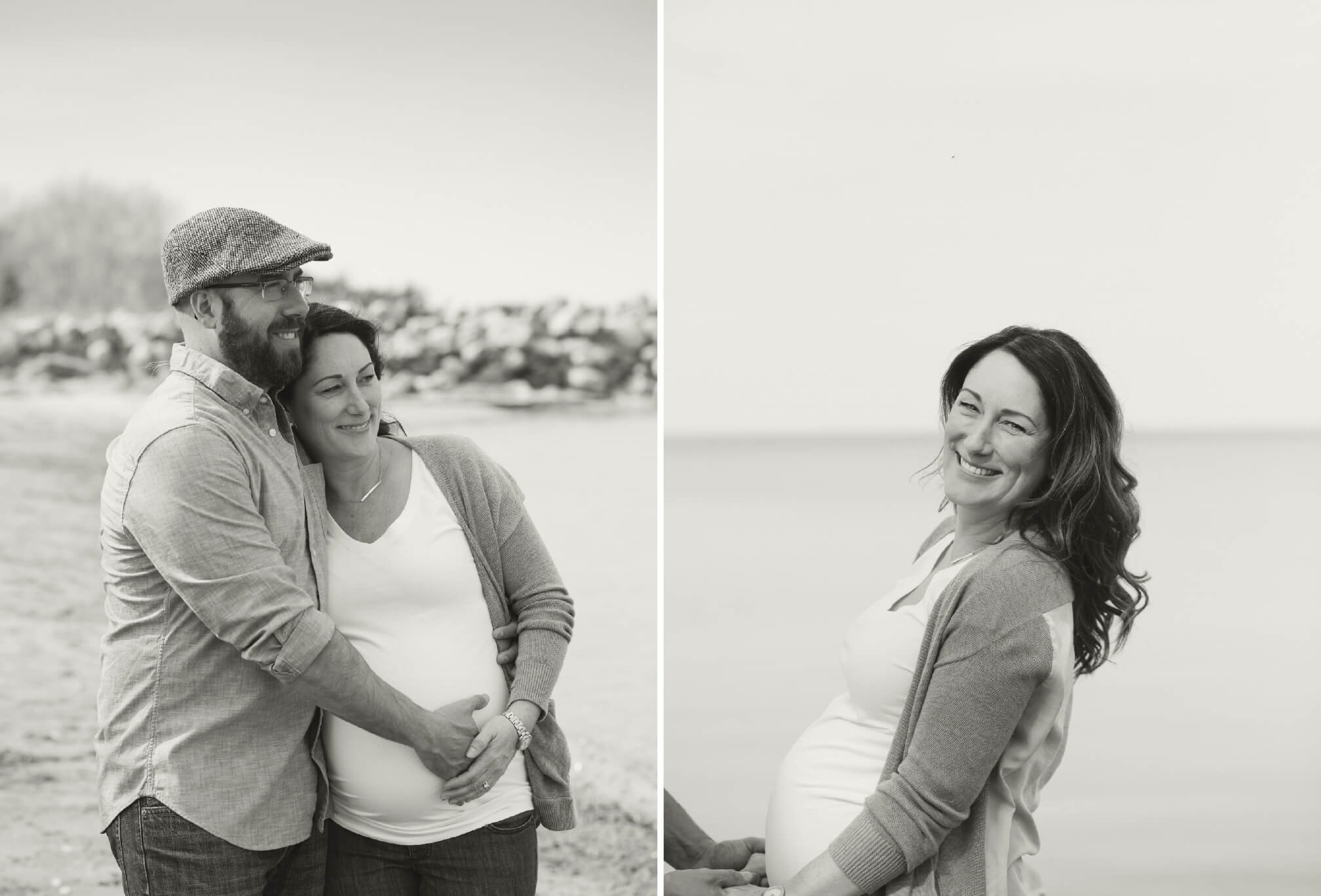 beachfront pregnancy photos